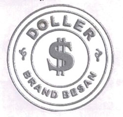 Doller (with Device Of Doller) Device mark 1543417 Trademark