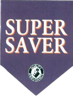 Super Saver (label) Device mark 1527933 Trademark