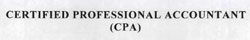 Certified Professional Accountant Device mark 1537264 Trademark