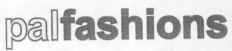 Palfashions (latter Retain Double Out Line Writing) Device mark 1542183 Trademark