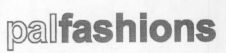 Palfashions (latter Retain Double Out Line Writing) Device mark 1542185 Trademark