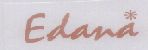 Edana Device mark 1554836 Trademark