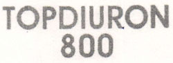 Topdiuron 800 Device mark 1550688 Trademark