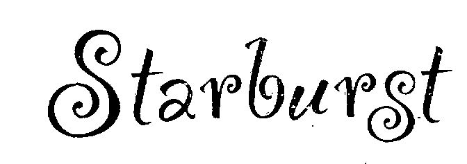 Starburst (special Form Writing) Device mark 1544883 Trademark