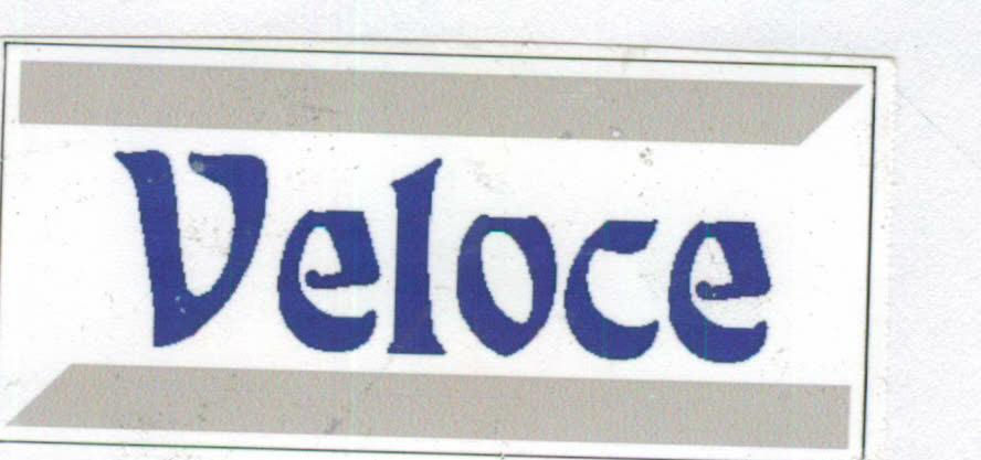 Veloce (label) Device mark 1557307 Trademark