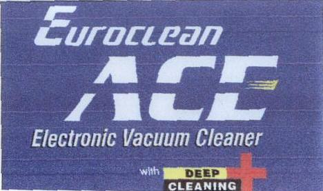 Euroclean Ace (label) Device mark 1558449 Trademark