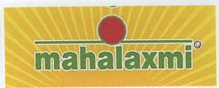 Mahalaxmi (label) Device mark 1558557 Trademark