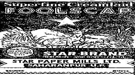 Superfine Creamlaid Foolscap (label With Device Of Deer) Device mark 1574509 Trademark