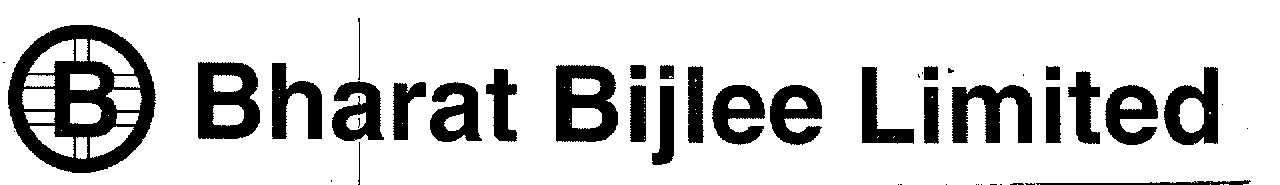 B Bharat Bijlee Limited (label) Device mark 1553909 Trademark