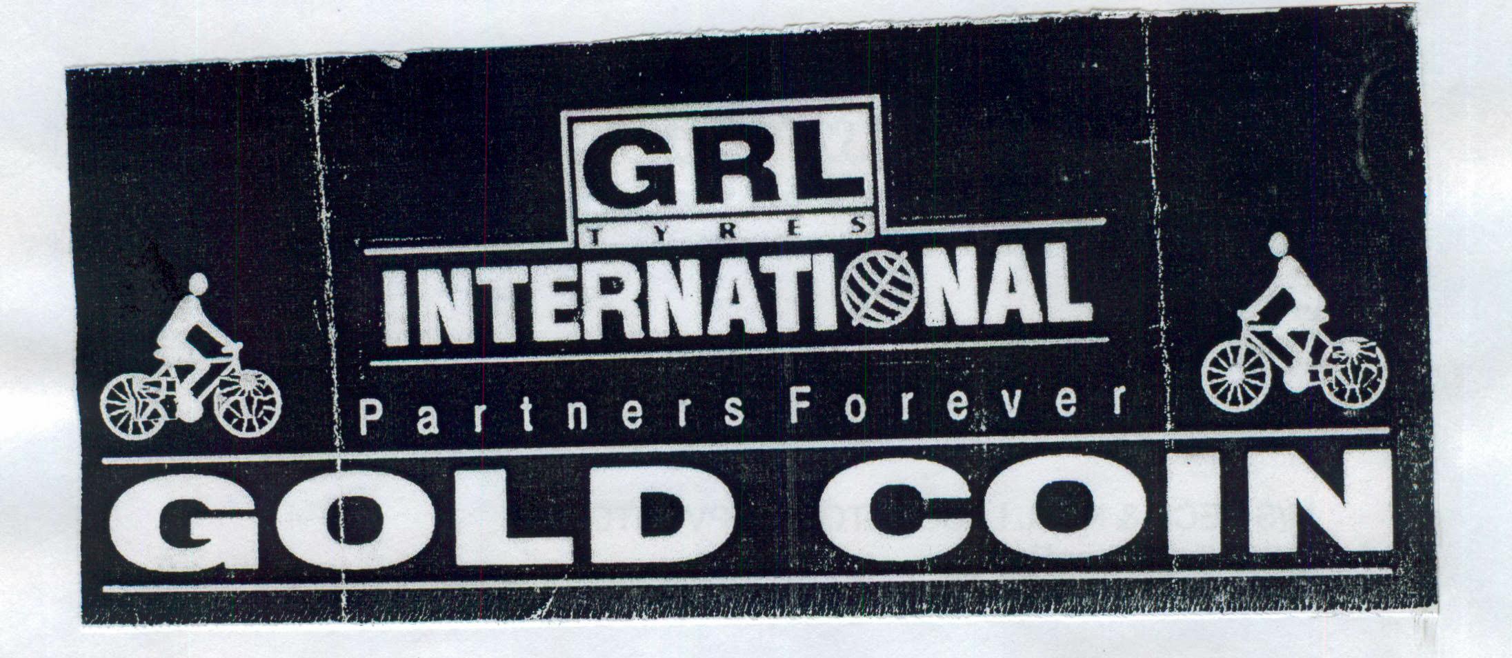 International Gold Coin (label) Device mark 1572053 Trademark