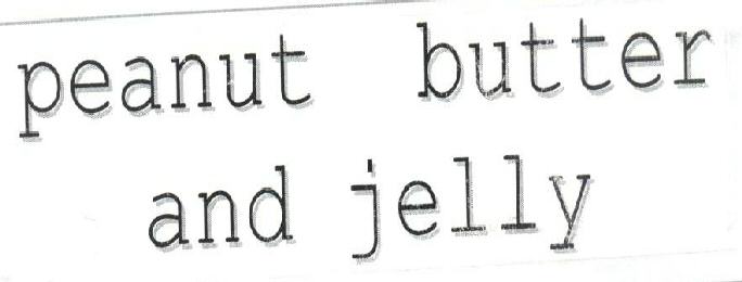 Peanut Butter And Jelly (label) Device mark 1572822 Trademark