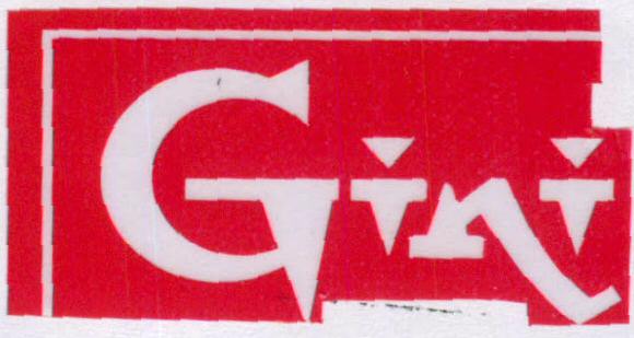 Gini (special Form Of Writing) Device mark 1574170 Trademark