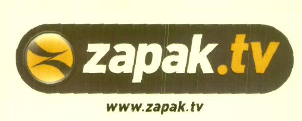 Zapak.tv Www.zapak.tv (label) Device mark 1597968 Trademark