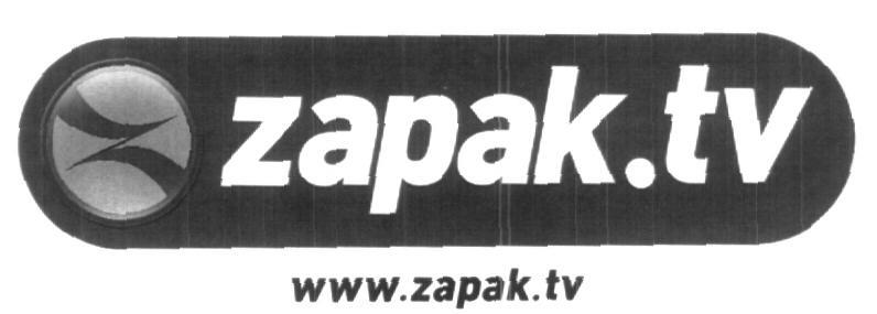 Zapak.tv (label) Device mark 1598006 Trademark