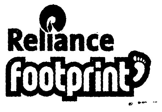 Reliance Footprint (logo) Device mark 1568408 Trademark