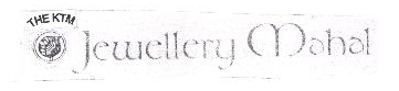 The Ktm Jewellery Mahal (logo) Device mark 1586737 Trademark
