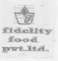 Fidelity Food Pvt. Ltd. (logo) Device mark 1588096 Trademark