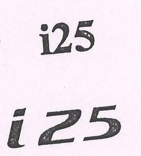 I 25 Device mark 1603206 Trademark