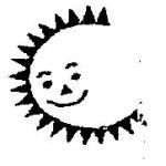 Device Of A Sun With A Smiling Creature Device mark 1586964 Trademark