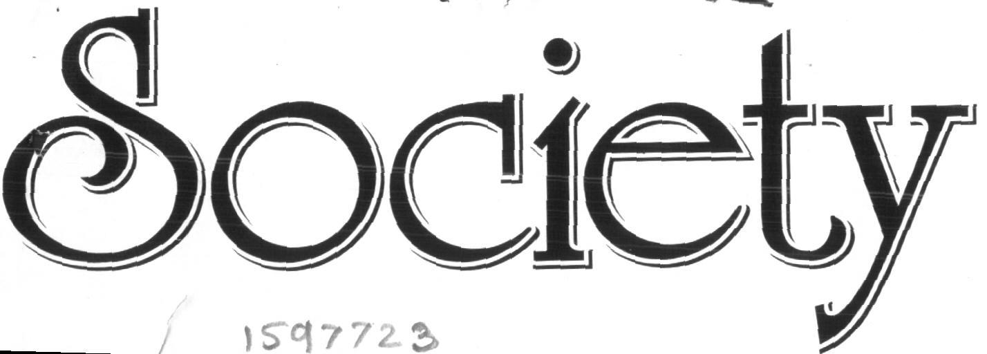 Society (label) Device mark 1597723 Trademark
