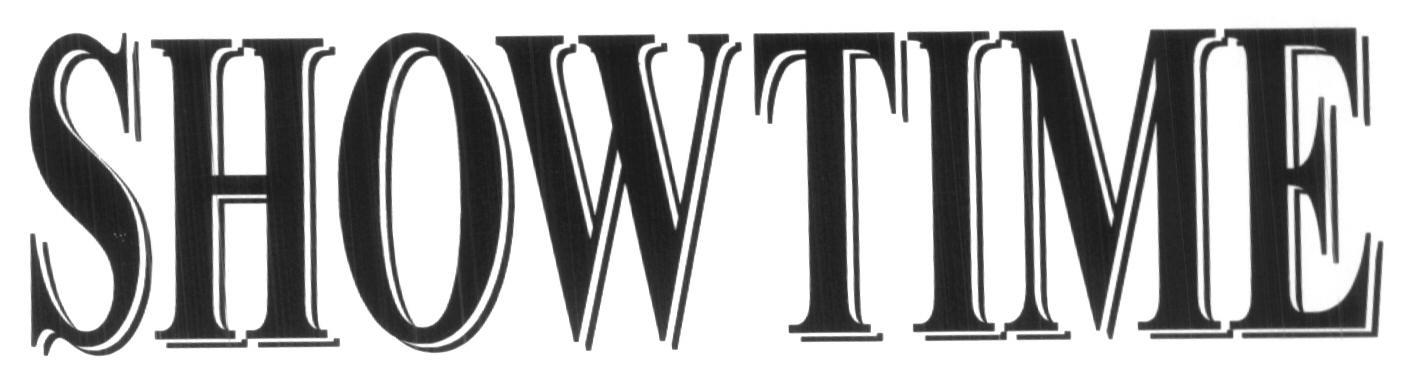 Showtime (label) Device mark 1597724 Trademark