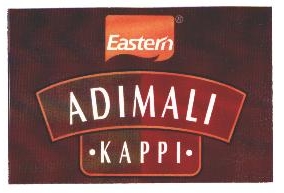 Eastern Adimali Kappi Device mark 1603311 Trademark