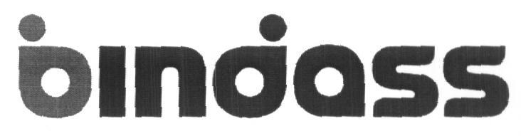 Bindass (label) Device mark 1604400 Trademark