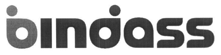 Bindass (letter Written In Special Form) Device mark 1604434 Trademark