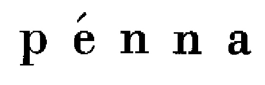 P 'e N N A Device mark 1617357 Trademark