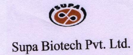 Supa Biotech Pvt. Ltd. With Device Device mark 1603606 Trademark