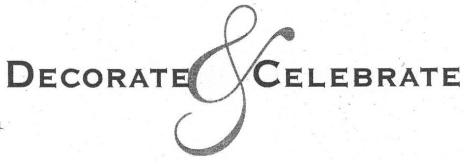 Decorate & Celebrate Device mark 1633952 Trademark