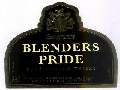 Blenders Pride Rare Premium Whisky (logo) Device mark 1593160 Trademark