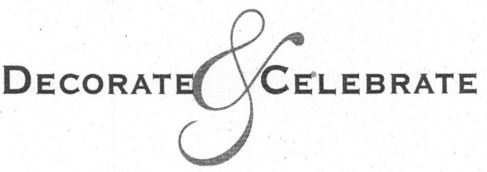 Decorate & Celebrate (logo) Device mark 1633916 Trademark