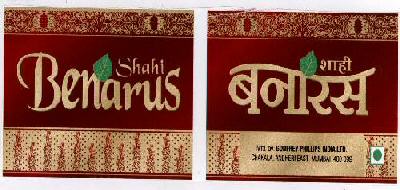 Shahi Benarus With Label Device mark 1648757 Trademark