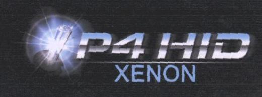 P4 Hid Xenon (label) Device mark 1650295 Trademark