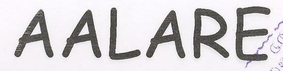 Aalare Device mark 1664678 Trademark