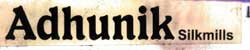 Adhunik Silkmills Device mark 1540001 Trademark