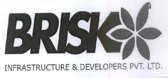 Brisk Infrasture & Developers Pvt. Ltd (device Of Flower) Device mark 1583458 Trademark