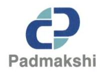 Padmakshi (logo) Device mark 1651977 Trademark