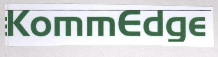 Kommedge (label) Device mark 1675531 Trademark