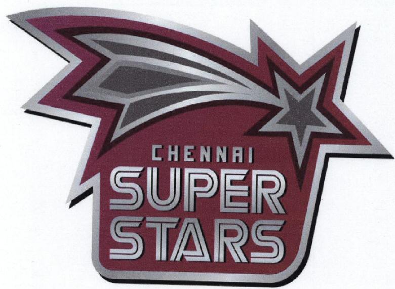 Chennai Super Stars (with Device) Device mark 1614042 Trademark