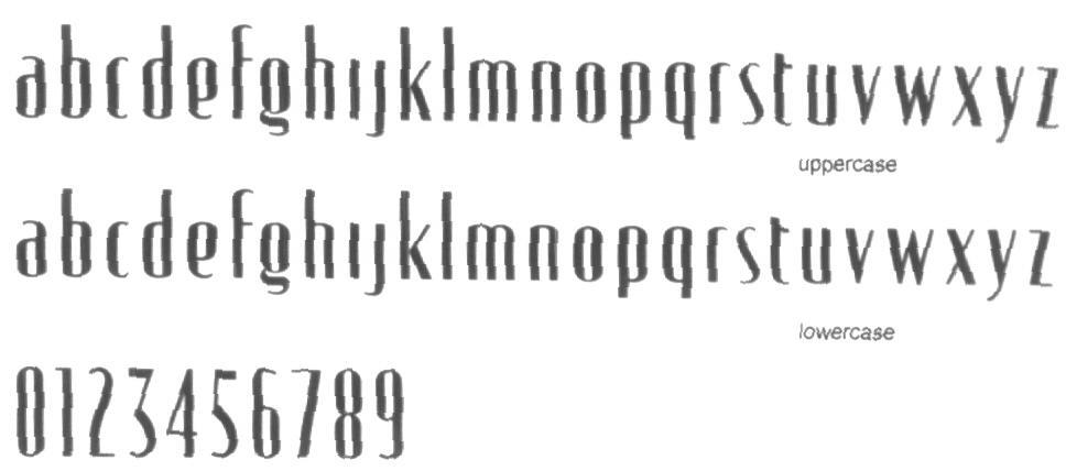 Abcdefghijklmnopqrstuvwxyzuppercaseabcdefghijklmnopqrstuvwxyzlowercase0123456789 (label) Device mark 1613901 Trademark