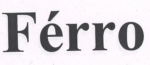 Ferro With Devise Device mark 1659024 Trademark