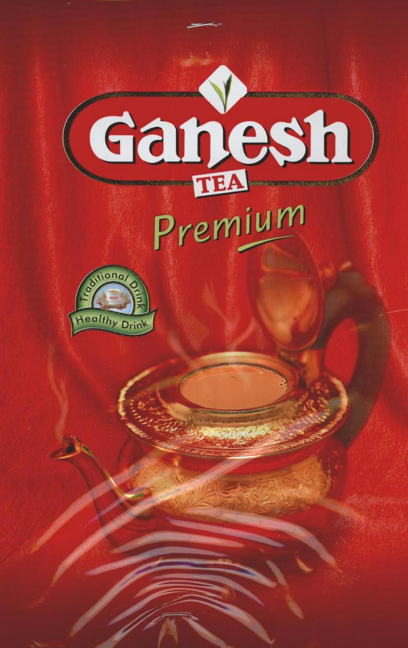 Ganesh Tea (label) Device mark 1660462 Trademark