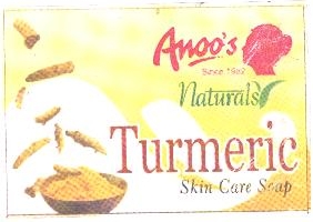 Anoo's Naturals Turmeric Device mark 1699157 Trademark