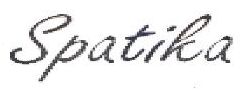 Spatika Device mark 1704784 Trademark