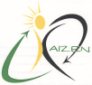 Aizen ( Label ) ( Sun, Arrow Dev.) Device mark 1703526 Trademark