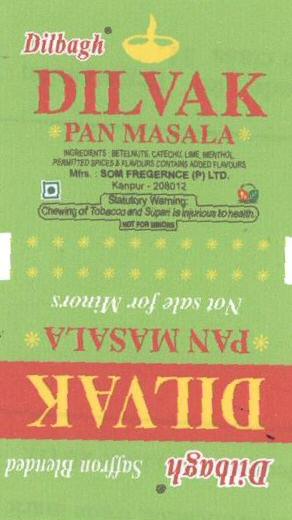 Dilbagh Dilvak Pan Masala (label) Device mark 1631254 Trademark