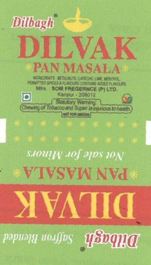 Dilbagh Dilbak Pan Masala (label) Device mark 1631255 Trademark