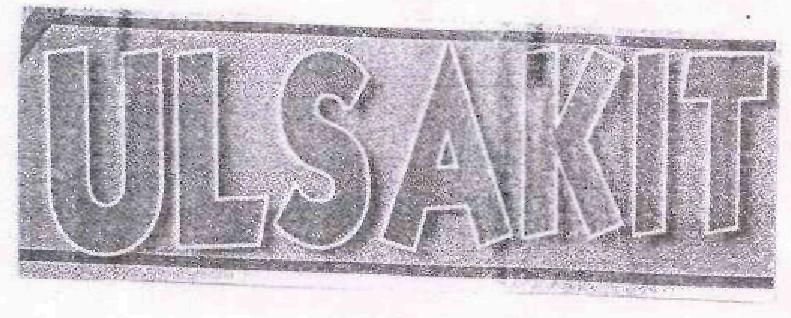 Ulsakit (label) Device mark 1719609 Trademark